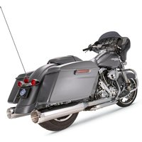 550-0665 - S&S Cycle 4-1/2" MK45 Performance Silencers For Harley Davidson FLH 1868 2021 - Chrome