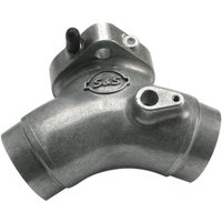 160-1718 - S&S Cycle Flange Mount Intake Manifold For Harley Davidson FLD 1690 2012-2013 - Silver