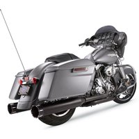 550-0670 - S&S Cycle 4-1/2" MK45 Performance Silencers For Harley Davidson FLH 1868 2021 - Ceramic Black