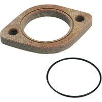 16-0497 - S&S Cycle Insulator Block with O-Ring For Harley Davidson XL 1200 C 1996-2003 - Black/Brown