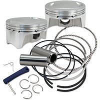 Image of 920-0100 - S&S Cycle Big Bore Piston Kit For Harley Davidson FLD 1690 2012-2013 3.937"