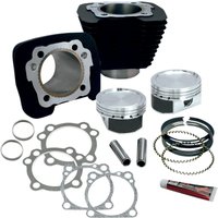 Image of 910-0687 - S&S Cycle 1200cc Conversion Kit For Harley Davidson XL1200C 1996-2013 - Black