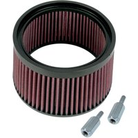 170-0127 - S&S Cycle Stealth Hi-Flo Air Filter Kit For Harley Davidson FLD 1690 2012-2013 - Red