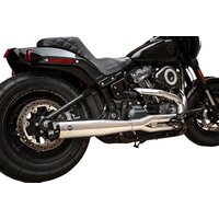 550-0791B - S&S Cycle SuperStreet 2:1 50 State Exhaust System For Harley Davidson FLDE 1750 2018-2020 - Chrome