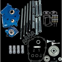 Image of 310-1261 - S&S Cycle Cam Chest Kit Without Cams For Gear Drive M8 For Harley Davidson FLHFB 1868 2023 - Chrome