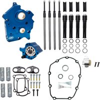 310-1262 - S&S Cycle Cam Chest Kit Without Cams For Chain Drive M8 For Harley Davidson FLDE 1750 2018-2020 - Black