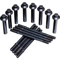 900-1176 - S&S Cycle Cylinder Stud & Head Bolt Kit For Harley Davidson FLDE 1750 2018-2020 - Black/Oxide