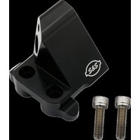 Image of 160-0287 - S&S Cycle Replacement Fuel Rail Kit For Harley Davidson FLDE 1750 2018-2020 - Black