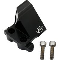 160-0287 - S&S Cycle Replacement Fuel Rail Kit For Harley Davidson FLDE 1750 2018-2020 - Black