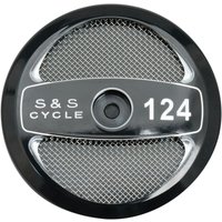 170-0321 - S&S Cycle 124" Stealth Air Cleaner Cover For Harley Davidson FLD 1690 2012-2013 - Black