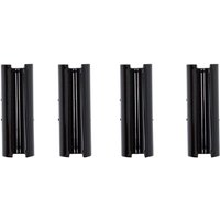 930-0142 - S&S Cycle Pushrod Cover Keeper Set For Harley Davidson FLD 1690 2012-2013 - Gloss Black