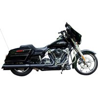 550-1010 - S&S Cycle 4-1/2" MK45 Cutlass Performance Silencers For Harley Davidson FLH 1868 2021 - Black