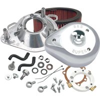 Image of 170-0303B - S&S Cycle Teardrop Air Cleaner For Harley Davidson FLD 1690 2012-2013 - Chrome