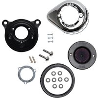 Image of 170-0721A - S&S Cycle Air Stinger Stealth Air Cleaner Kit For Harley Davidson FLD 1690 2012-2016 - Chrome