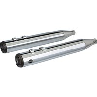 Image of 550-0689 - S&S Cycle Grand National Silencers For Harley Davidson FLHR 1450 1999-2003