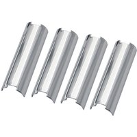 93-4070 - S&S Cycle Pushrod Cover Keeper Set For Harley Davidson FLHR 1340 1994-1998 - Chrome