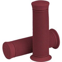 Image of 6701-0301 - Biltwell Kung Fu Grips For 25.4 mm (1") Handlebars - Oxblood