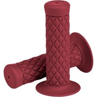 Image of 6702-0378 - Biltwell Thruster Bar Closed End Grips - Oxblood