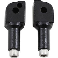 Image of 0107-1664-01 - Biltwell Male Clevis Mounts For Harley Davidson FLDE 1750 2018-2020 - Black