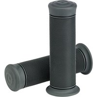 Image of 6701-0578 - Biltwell Kung Fu Closed End Motorcycle Grips Grey