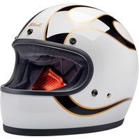 Image of 1002-561-502 - Biltwell Gringo Helmet Small - Black/White