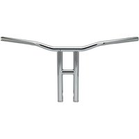 Image of 6244-1055 - Biltwell 1" T-Bar For Harley Davidson FLDE 1750 2018-2020 35.5 cm (14") T-Bar/Tyson XL - Chrome