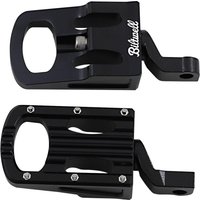 7005-203-02 - Biltwell Punisher Footpegs For Harley Davidson FXCW 1584 2009 - Black