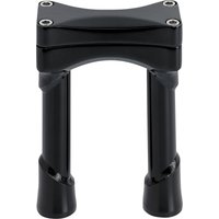 Image of 6413-201-06 - Biltwell Murdock O/S Risers 15 cm (6") - Black/Satin