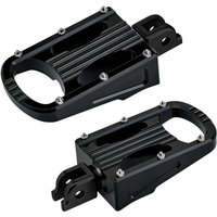 7006-203-03 - Biltwell Punisher Footpegs For Harley Davidson FLDE 1750 2018-2019 - Black