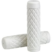 Image of 6705-0278 - Biltwell Torker Closed End Grips - White