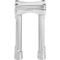 Image of 6413-105-08 - Biltwell Murdock O/S Risers 20.5 cm (8") - Chrome