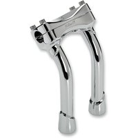 Image of 6404-105-08 - Biltwell Murdock Handlebar Risers 20.5 cm (8") - Chrome
