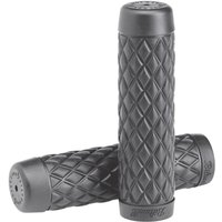 Image of 6705-0501 - Biltwell Torker Grips For 25.4 mm (1") Handlebars - Grey