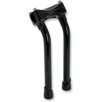 Image of 6404-201-12 - Biltwell Murdock Handlebar Risers 30.5 cm (12") - Black/Electroplate/Satin