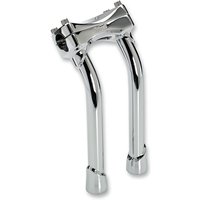Image of 6404-105-10 - Biltwell Murdock Handlebar Risers 25.5 cm (10") - Chrome