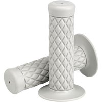 Image of 6702-0278 - Biltwell Thruster Bar Closed End Grips - White
