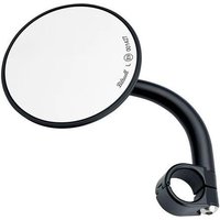 Image of 6503-201-131 - Biltwell Round Short Arm Utility Mirror With Clamp Mount - Black