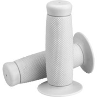 Image of 6704-0201 - Biltwell Renegade Bar Grips For 25.4 mm (1") Handlebars - White