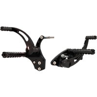 FC103-SSAKB - Accutronix Forward Controls For Harley Davidson FXST 1340 1985 Slotted - Black