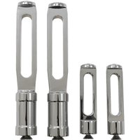 FC106-XSC - Accutronix Forward Controls & Master Cylinder For Harley Davidson FXST 1450 2000-2003 Slotted - Chrome