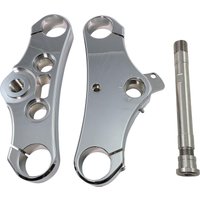 TWD349-ESC - Accutronix Elite 49 Triple Tree For Harley Davidson FXDWG 1584 2007-2011 - Chrome