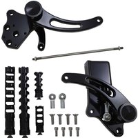 FC103-KSAKB - Accutronix Forward Controls For Harley Davidson FXST 1340 1985-1990 Slotted - Black