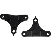 TFS49-LF5/8B - Accutronix Custom Fender Spacers For Harley Davidson FLHR 1690 Front 5/8" Tribal - Black