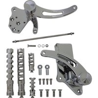 FC103-KSAKC - Accutronix Forward Controls For Harley Davidson FXST 1340 1985-1986 Slotted - Chrome