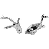 Image of FC103-SLC - Accutronix Forward Controls & Master Cylinder For Harley Davidson FXEF 1340 1985-1986 Tribal - Chrome