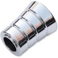 FL227-TGC - Accutronix Heel Shift Eliminator For Harley Davidson FLHR 1340 1994-1998 Grooved - Chrome