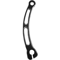 RK215-SN - Accutronix Inner Shift Rod Lever For Harley Davidson FLHR 1340 1994-1998 Slotted - Black/Chrome