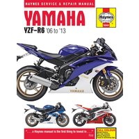 5544 - Haynes Service Manual For Yamaha YZF-R6 600 2006-2013