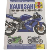 4742 - Haynes Service Manual For Kawasaki ZX-6 R 636 2003-2006