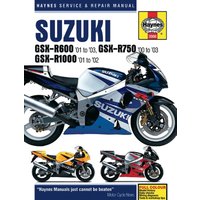 Image of 3986 - Haynes Repair Manual For Suzuki GSX-R 1000 2001-2002